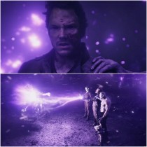 — You're mortal... How?
— You said it yourself, bitch. We're the Guardians of Galaxy.