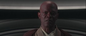 - Master Windu. I take it General Grievous has been destroyed then. I must say you're here sooner than expected.
- In the name of the galactic Senate of the Republic... You’re under arrest, chancellor.
- Are you trending me, master jedi?
- Your fate will be decided by The Senate.
- I am The Senate!
- Not yet.
- It’s treason, then.