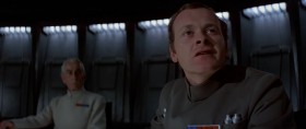 - Don't be too proud of this technological terror you've constructed. The ability to destroy a planet is insignificant next to the power of the Force.
- Don't try to frighten us with your sorcerer's ways, Lord Vader. Your sad devotion to that ancient religion has not helped you conjure up the stolen data tapes or given you clairvoyance enough to find the rebels' hidden fortress...
- I find your lack of faith disturbing.
