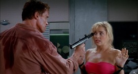 - You wouldn't shoot me, would you, Doug? After all we've been through.
- Some of it was fun.