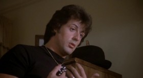 - Rocky, please. You don't have to prove anything.
- Adrian, it's all I know.
- I don't want you to do it.
- It's all I know... Adrian... You know I never asked you to stop being a woman, you know. Please. I'm asking you, please. Don't ask me to stop being a man.
