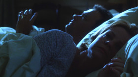 Honey... if you don't tell me  what's on your mind... I'm afraid I'll have to smother you with a pillow.