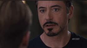 — We're time bomb. 
— You need to step away. 
— Why shouldn't the guy let off a little steam. 
— You know damn well why. Back off! 
— I'm starting to want you to make me. 
— Yeah. Big man in a suit of armour. Take that off, what are you? 
— Genius, billionaire, playboy, philanthropist. 
— I know guys with none of that worth ten of you. I've seen the footage. The only thing you really fight is yourself. You're not the guy to make the sacrifice play, to lay dawn on a wire and let the other guy crawl over you. 
— I think I would just cut the wire. 
— Always a way out. You may not be a threat, but you better stop pretending to be a hero. 
— A hero? Like you? You're a laboratory experiment, Rogers. Everything special about you came out of a bottle. 