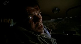 - It's scary out there.
- Ain't much better in here, kid.

