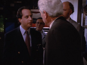 - You look like a sensible man. You believe there's life on other planets?
- I don't believe there's life in this room.
- Exactly.