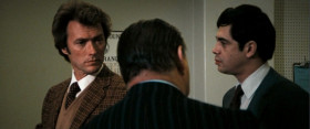 - There is one question, Inspector Callahan. Why do they call you Dirty Harry?
- Now, that's one thing about our Harry. Doesn't play any favorites. Harry hates everybody: limeys, micks, hebes, dagos, niggers, honkies, chinks. You name it.
- How does he feel about Mexicans?
- Ask him.
- Especially spics.
