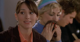 - Face it, babe. When they whacked you with that lucky stick, they whacked you good.
- You guys are silly.
