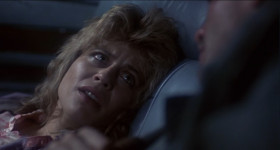 - There was a nuclear war. A few years from now... all this, this whole place, everything... it's gone. Just gone. There were survivors. Here, there. Nobody even knew who started it. It was the machines, Sarah.
- I don't understand.
- Defense network computers. New, powerful... hooked into everything, trusted to run it all. They say it got smart... a new order of intelligence. Then it saw all people as a threat. Not just the ones on the other side. It decided our fate in a microsecond. Extermination.