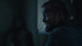 - It's my fucking luck I end up with a band of fire worshippers.
- Aye. Almost seems like divine justice.
- There's no divine justice, you dumb cunt. If there was, you'd be dead. And that girl would be alive.
