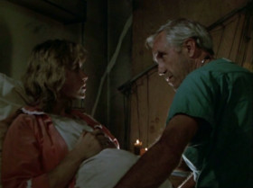 - Did Dr. Montoya discuss caesarian section with you?
- I'm wide enough. There's nothin' in the way. I'm just waitin' around here like everybody else. Who knows what for?
- Maybe that's why you're 2 weeks overdue.
- If you were in utero and you had any choice about the matter, would you be dying to be born into a world like this?
- You think your baby's deciding whether or not to be born?
- You think I'm holding back by force of will, Dr. Oakes? Bad toilet training?
- No, I think you've got to be willing to let your baby come whether you like it or not. You're holding back hope.
- Hope for what? What do you think is gonna happen out there? You think we're gonna sweep up the dead and fill in a couple of holes and build some supermarkets? You think all those people left alive out there are gonna say: «Oh, I'm sorry. It wasn't my fault. Let's kiss and make up?» We knew the score. We knew all about bombs, we knew all about fallout. We knew this could happen for 40 years. But nobody was interested.
- I can't argue with you.
- Argue with me. Please. Give me a reason.Tell me about hope.