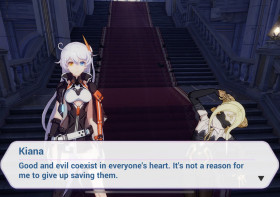 Good and evil coexist in everyone’s heart. It’s not a reason for me to give up saving them.