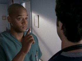 - It sounds like you're asking me out on a man-date.
- Turk, why are you so afraid of loving me?
