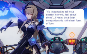 "It's important to tell your dearest how you feel about them"...? Hmm, but I think companionship is the best form of love.