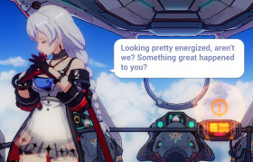 Looking pretty energized, aren't we? Something great happened to you?