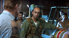 <b> Salim Abu Aziz:</b> - Do you know what this is?
<b>Harry Tasker:</b> - I know what this is. This is an espresso machine. No, no, no… It's a snow cone maker. That's what it is. No? Is it a water heater? It's a Soviet MIRV-6 from as SS-22 air launch vehicle. The warhead contains 14.5 kilograms of enriched uranium and a plutonium trigger. The nominal yield is 30 kilotons.