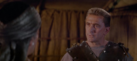 - If you looked into a magic crystal, you saw your army destroyed and yourself dead. If you saw that in the future, as I'm sure you're seeing it now, would you continue to fight?
- Yes.
- Knowing that you must lose?
- Knowing we can. All men lose when they die and all men die. But a slave and a free man lose different things.
- They both lose life.
- When a free man dies, he loses the pleasure of life. A slave loses his pain. Death is the only freedom a slave knows. That's why he's not afraid of it. That's why we'll win.