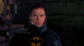 <b>Max Shreck:</b> - Selina. Selina Kyle. You're fired. And Bruce Wayne... why are you dressed up like Batman?
<b>Catwoman:</b> - Because he is Batman, you moron.