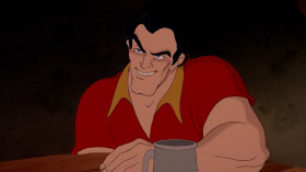 <b>Monsieur D'Arque:</b> - I don't usually leave the asylum in the middle of the night, but he said you'd make it worth my while. Ah! I'm listening.
<b>Gaston:</b> - It's like this. I've got my heart set on marrying Belle, but she needs a little persuasion.
<b>LeFou:</b> - Turned him down flat.
<b>Gaston:</b> - Everyone knows her father's a lunatic. He was in here tonight raving about a beast in a castle.
<b>Monsieur D'Arque:</b> - Maurice is harmless.
<b>Gaston:</b> - The point is, Belle would do anything to keep him from being locked up.
<b>LeFou:</b> - Yeah, even marry him.
<b>Monsieur D'Arque:</b> - So, you want me to throw her father into the asylum, unless she agrees to marry you. That is despicable. I love it.