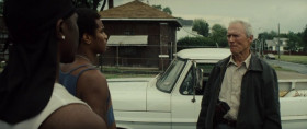 - What the fuck you looking at, old man?
- What the hell are you spooks up to?
- Spooks?
- You better get your ass on, honky, while I still let you. That's what you better do. That's right, bitch.
- Fuck you think you at?
- Ever notice how you come across somebody once in a while that you shouldn't have fucked with? That's me.