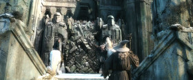 Thorin, lay down your arms. Open these doors! This treasure will be your death!