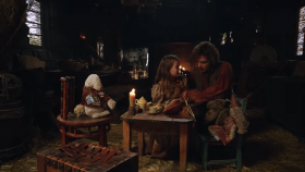 - I want you to have what you need.
- All I need is you, papa. Please stay.