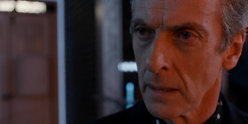 – Tell me what you knew, Doctor, or I'll smack you so hard you regenerate.
– I knew that eggs are not bombs. I know they don't usually destroy their nests. Essentially what I knew was: you would always make the best choice. I had faith that you'd always make the right choice.
– Honestly, d'you have music playin' in your head when you say rubbish like that?
– It wasn't my decision, I told you.
– Shut up! I am so sick of listening to you!
– Well, I didn't do it for Courtney. I didn't know what was going to happen. D'you think I'm lying?
– I don't know. I don't know! If you didn't do it for her, I mean... D'know what? It was cheap. It was pathetic. No, no, no, it was patronising! That was you patting us on the back, saying "You're big enough to go to the shops yourself now. Go on, toddle along".
– No, that was me allowing you to make a choice about your own future. That was me... respecting you.
– Oh my god, really? Was it? Yeah, well respected is not how I feel!
– Right, OK.
– I nearly didn't press that button! I nearly got it wrong. That was you, my friend, making me scared... Making me feel like a bloody idiot.
– Language!
– Oh, don't you ever tell me to mind my language! Don't you ever tell me to take the stabilisers off my bike! And don't you dare lump me in with the rest of all the little humans that you think are so tiny and silly and predictable! You walk our Earth, Doctor, you breath our air, you make us your friend. That is your moon, too, Doctor, and you can damn well help us when we need it!
– I was helping.
– What, by clearing off?
– Yes.
– Yeah? Well, clear off! Go On! Get back in your lonely... your lonely bloody TARDIS, and you don't come back — and you don't come back.
– Clara! Clara!
– You go away! And you don't come back. OK? You go a long way away!