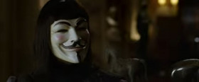 <b>«V»:</b> - Violence can be used for good.
<b>Evey:</b> - What are you talking about?
<b>«V»:</b> - Justice.