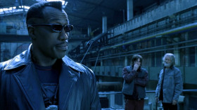 <b>Scud:</b> - So, B-man, what do you think?
<b>Blade:</b> - Sounds like a plan.
<b>Abraham Whistler:</b> - What do you really think?
<b>Blade:</b> - They're gonna fuck us the first chance they get.