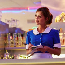 – Hi. What can I get you?
– I don’t have any money. But I play.
– Okay. Don’t you need to plug that thing in?
– Yeah. You’re English.
– You’re not.
– How did you get out here?
– Magic. Or maybe I went to an airport and caught a plane. You?
– Magic.
– I believe you. You been traveling?
– Yeah. From time to time.
– Is it a sad song?
– Nothing’s sad until it’s over. Then everything is.
– What’s it called?
– I think that it’s called “Clara”.
– Tell me about her. 