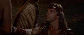 - I know you're a brave girl, but danger is my trade.
- Then I'll learn it by myself. Don't make me angry, Kalidor. I don't need any man's help.