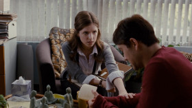 - Sorry. Are you gonna, like, keep touching me like that?
- This?
- Yeah.
- I'm, uh... I'm trying to make you feel more at ease.
- That's gonna make me feel more at ease? It's like being slapped by a sea otter.
- Touching promotes trust. It's one of the key ways that hospital practitioners make their patients feel more secure in stressful situations.
- Yeah, but it's just... That's not gonna help.
- Really? A sea otter? Is this... Is that kind of better?
- Okay, this is getting creepy.
- I'm sorry.