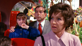 <b>Willy Wonka:</b> - Here, try one of these.
<b>Mrs. Teevee:</b> - What are they?
<b>Willy Wonka:</b> - Rainbow drops. Suck 'em and you can spit in seven different colours.
<b>Violet Beauregarde:</b> - Spitting's a dirty habit.
<b>Willy Wonka:</b> - I know a worse one.