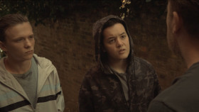 - All right, mate. You got any money?
- Yeah.
- What?
- Yes, I've got money.
- Give it to me then.
- Why?
- 'Cause I'll fuckin' kill you if you don't.
- Does that usually work, does it? To most people, the threat of death is worse than giving you money, but... Or they're worried you'll hurt their family or... I haven't got any family. I'm not gonna go into it, but I don't care about anything anymore. I'm not giving you any money.
- Are you mental?
- No, I'm just tired of doing things I don't wanna do, and we always have a choice. And if I've read this right, my choice is either violence or hand over my money peacefully to two useless little cunts.
- Are you mad?
- No. Fuck off! Okay? Just fuck off.