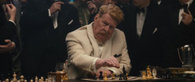 - Not! Do not! No no! Do not do this! He has set a trap for you! If you queen a pawn, then he will move his bishop to c1. And you will answer him with a horse. But then... he will advance the pawn to d7, threatening your boat. And even if you check after that, if you move your knight to e2, you will lose.
- Conduct someone this gentleman to the exit.
- The combination is almost exactly like Alekhine with Bogolyubov in the 22nd year.
- Wait a minute! What did you say there?
- It is a trap. If you go pawn, he will take your rook, and you will lose.
- And what am I then, in your opinion, have to do?
- You should go on the defensive. Don't move forward. Avoid his attacks. And most importantly, take the king out from under the blow.
From g8 to h7. He will translate the attack to the opposite flank, but you parry it with your rook from c8 to c4. It will take two moves he will lose a pawn and your advantage. Your passed pawn will remain against his pawn. And this is already a draw. Nothing else can be done here.
- I didn't understand a word from his speech, but he spoke confidently, like a real professional! Maybe someone has others suggestions? Well, OK. What's the difference how to lose? King from g8 to h7?
- G8 - h7.
- Did he agree to a draw? We forced the world champion himself agree to a draw?!