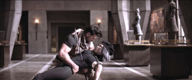 - Hello, handsome. Are you surrendering? You're not really gonna fight me with a sword, are you? I do like your confidence.
- Normally, I'm a little more chatty. I do have one thing to say. I think it'll wait.
- Shit's about to get steel. Motherfucker.
- What I wanted to say was, ''I am Roy and Roy has done this''.