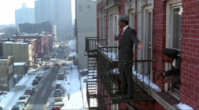 - Good morning, my neighbors!
- Hey, fuck you!
- Yes, yes! Fuck you, too!

