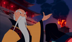 I've heard a great deal about you, Fa Mulan. You stole your father's armor, ran away from home, impersonated a soldier, deceived your commanding officer, dishonored the Chinese army,
destroyed my palace and you have saved us all.