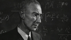 When truman finally met with robert oppenheimer in October 1945, he asked him to guess when the russians would develop their own atomic bomb. Oppenheimer did not know. Truman responded that he knew the answer: "never." Clearly surprised by the president's truculent ignorance and frustrated that he did not understand the seriousness of the evolving crisis, Oppenheimer blurted out, "mr. President, I feel I have blood on my hands." Truman responded with anger. Truman: I told him the blood was on my hands and to let me worry about that. Afterwards, Truman told dean acheson... Truman: I don't want to see that son of a bitch in this office ever again. Oppenheimer was later attacked by right-wing conservatives as an agent of the Soviet Union, and subjected to numerous investigations by the f.B.I. in 1954, his security clearance was revoked. His real crime in the eyes of american authorities was opposing building the new hydrogen bomb, which he considered a weapon of genocide.