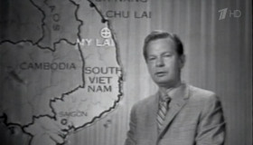 Freelance journalist S. Hersh in nov. 1969 broke the news that a year and a half earlier US forces had massacred up to 500 civilians in the village of My Lai nicknamed Pinkville for its strong enemy sympathies. Babies, pregnant women and old people had been scalped and mutilated as command of the situation broke down. Not a single shot had been clearly fired at US forces. Indicative of the growing dehumanization of this time, and resembling US attitudes towards the Japanese in WW2 65% of Americans told pollsters they were not bothered by the news of massacre. The only officer found guilty was given a partial pardon by Nixon public opinion strongly in favor.
