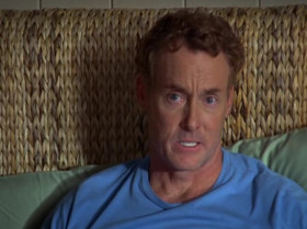 - Remember when my dog died and you told me he went to doggy hell? And then you said my mom was gonna go to doggy hell, too, when she died?
- Because of her dog face.
- Right.