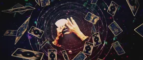 God does not play dice with the universe. I plan an ineffable game of my own devising. For everyone else, it's like playing poker in a pitch-dark room, for infinite stakes, with a dealer who won't tell you the rules, and who smiles all the time.