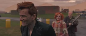 — We are here to lick some serious butt. 
— "Kick", Aziraphale. It's "kick butt". For Heaven's sake. Oh! I can't believe I just said that.

