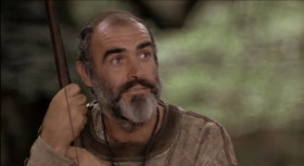 - He's not king here. Not in Sherwood.
- You're the ruler, are you? Should I bow?
- I wouldn't have you in my service, nobleman. I've known your kind all my life. You're everything I meant to fight. You're the enemy. You gobble good red meat, and we get bread and cheese. The laws can't touch you, and there's no crime you can be punished for.
