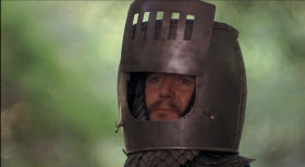 - He's not king here. Not in Sherwood.
- You're the ruler, are you? Should I bow?
- I wouldn't have you in my service, nobleman. I've known your kind all my life. You're everything I meant to fight. You're the enemy. You gobble good red meat, and we get bread and cheese. The laws can't touch you, and there's no crime you can be punished for.