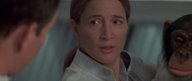 - I'm teaching him.
- You're teasing him.
- He's gene-spliced, chromosome-enhanced. He can handle it.
- When you frustrate them, they lose focus. They even get violent.