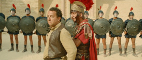 - Things were fine till Caesar came. Then the shit hit the fan! <...> Me? Why not the others?
- You're alone, asshole!