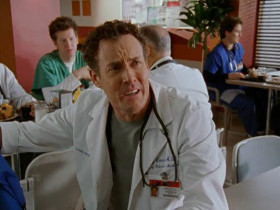 - Hey, what are you doing Frankeinstein?
- Photo journal for my photography class.
- Terrific. Could I see your camera? Hmm. Very interesting. Oh, there's film in it.
- Hey! All my pictures were in there! Dead patient with fancy shirt, dead patient without fancy shirt, me in fancy shirt being yelled at by angry family.