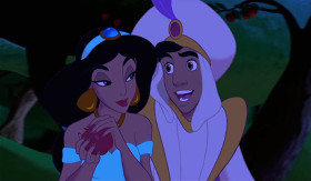 - A whole new world
- A whole new world
- That's where we'll be
- That's where we'll be
- A thrilling chase
- A wondrous place
- For you and me...