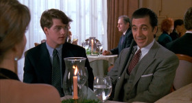 – I detect a fragrance in the air. Don't tell me what it is. Ogilvie Sisters soap.
– Ah, that's amazing.
– Well, I'm in the amazing business.
– It is Ogilvie Sisters soap. My grandmother gave me three bars for Christmas.
– I'm crazy about your grandmother.