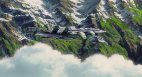 - Why's that flying here?
- A battleship?
- On its way to burn cities and people.
- The enemy's? Ours?
- What difference does it make?